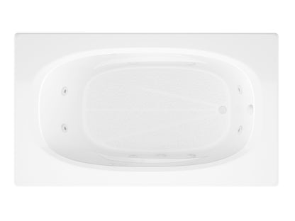 Polaris 36 x 66 Whirlpool Jetted Bathtub by Atlantis Whirlpools – Acrylic, Drop-In Design