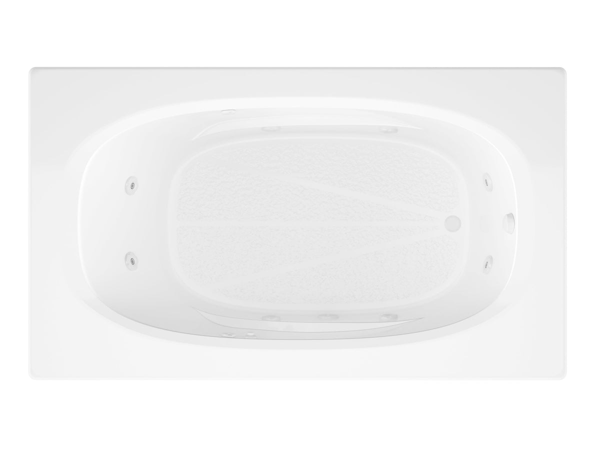 Atlantis Whirlpools Polaris 36 x 72 Rectangular Whirlpool Jetted Bathtub