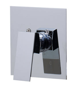 ALFI brand AB5501-PC Polished Chrome Shower Valve Mixer with Square Lever Handle