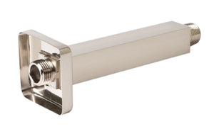 ALFI brand ABSA6S-BN Brushed Nickel 6" Square Ceiling Shower Arm