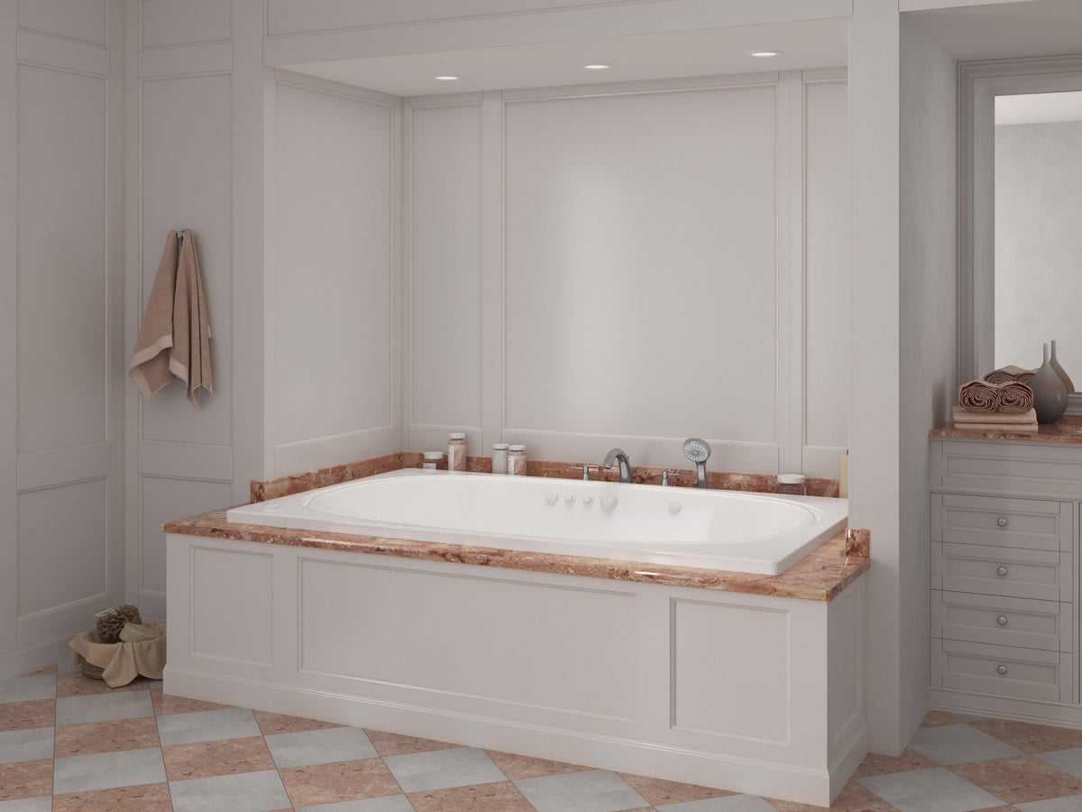Atlantis Whirlpools Charleston 48 x 78 Rectangular Air & Whirlpool Jetted Bathtub