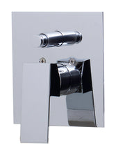 Load image into Gallery viewer, ALFI brand AB5601-PC Polished Chrome Shower Valve Mixer with Square Lever Handle and Diverter