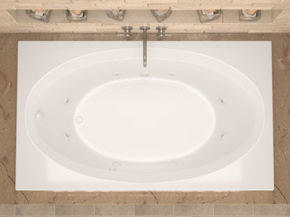 Atlantis Whirlpools Vogue 43 x 84 Rectangular Whirlpool Jetted Bathtub