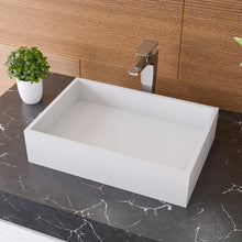 Load image into Gallery viewer, ALFI brand ABRS2014 20&quot; x 14&quot; White Matte Solid Surface Resin Sink