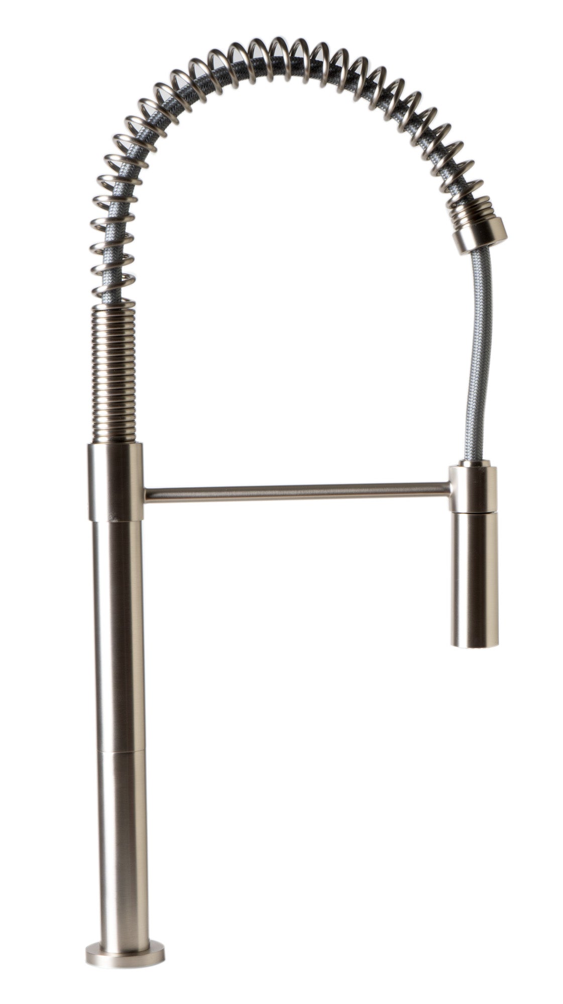 ALFI brand ABKF3732-BN Brushed Nickel Commercial Spring Kitchen Faucet