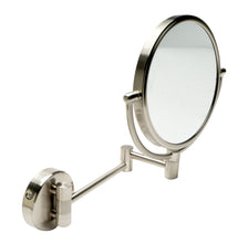 Load image into Gallery viewer, ALFI brand ABM8WR-BN 8&quot; Round Wall Mounted 5x Magnify Cosmetic Mirror