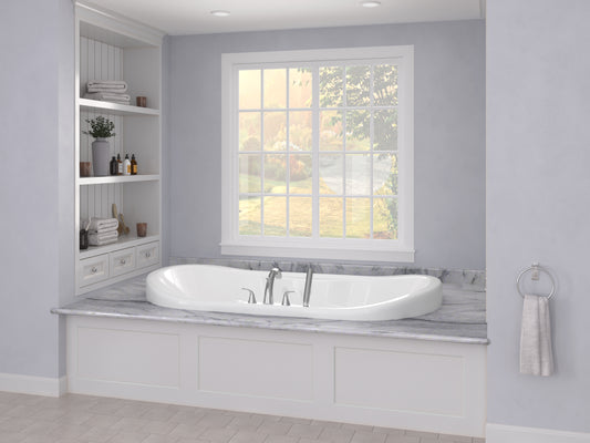 Atlantis Whirlpools Indulgence 41 x 70 Oval Air Jetted Bathtub