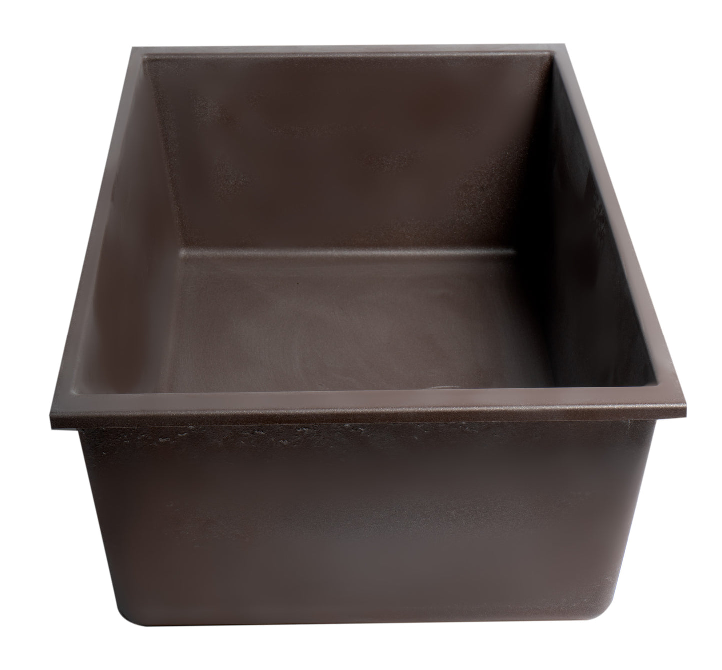 ALFI brand AB3322UM-C Chocolate 33" Single Bowl Undermount Granite Composite Kitchen Sink