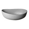 ALFI brand ABCO63TUB 63" Solid Concrete Oval Bathtub