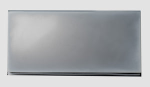 ALFI brand ABNC2412-W 24 x 12 White Matte Stainless Steel Horizontal Single Shelf Bath Shower Niche