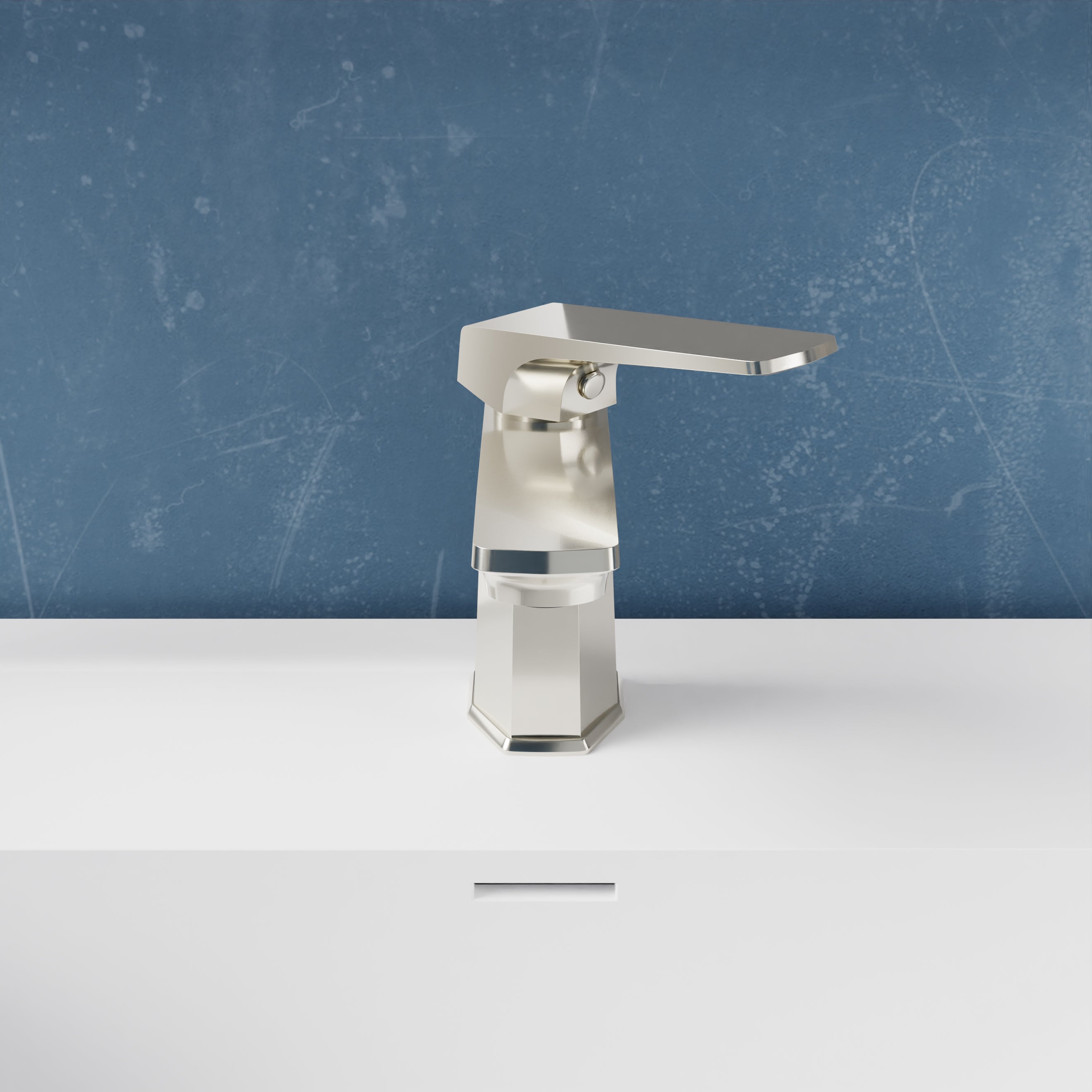 ANZZI Single Handle Single Hole Bathroom Faucet With Pop-up Drain