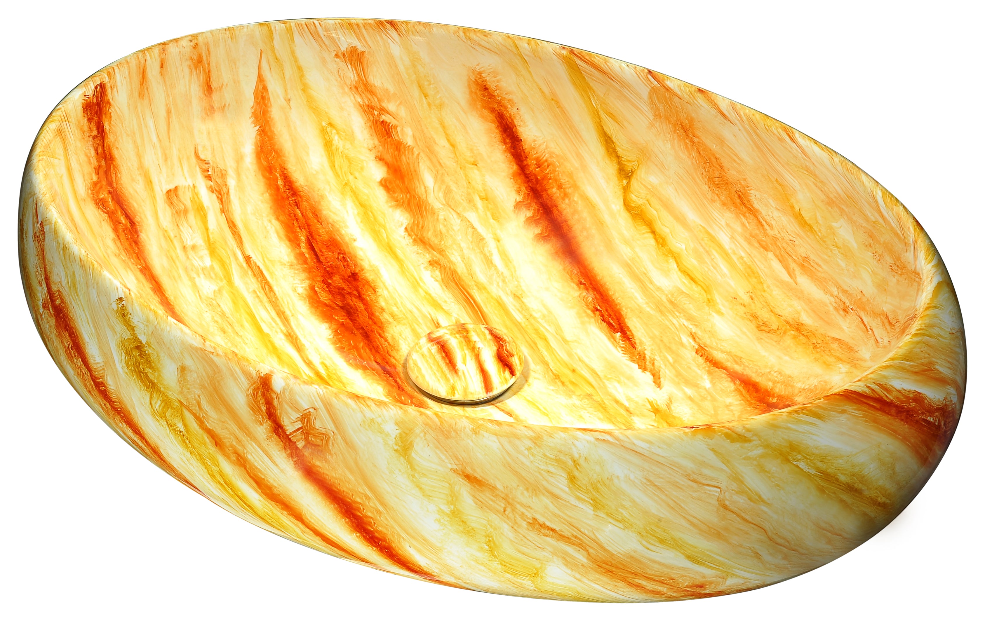 Pastel Series Ceramic Vessel Sink in Pastels Finish