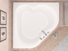 Load image into Gallery viewer, Atlantis Whirlpools Cascade 60 x 60 Corner Soaking Bathtub 6060CS