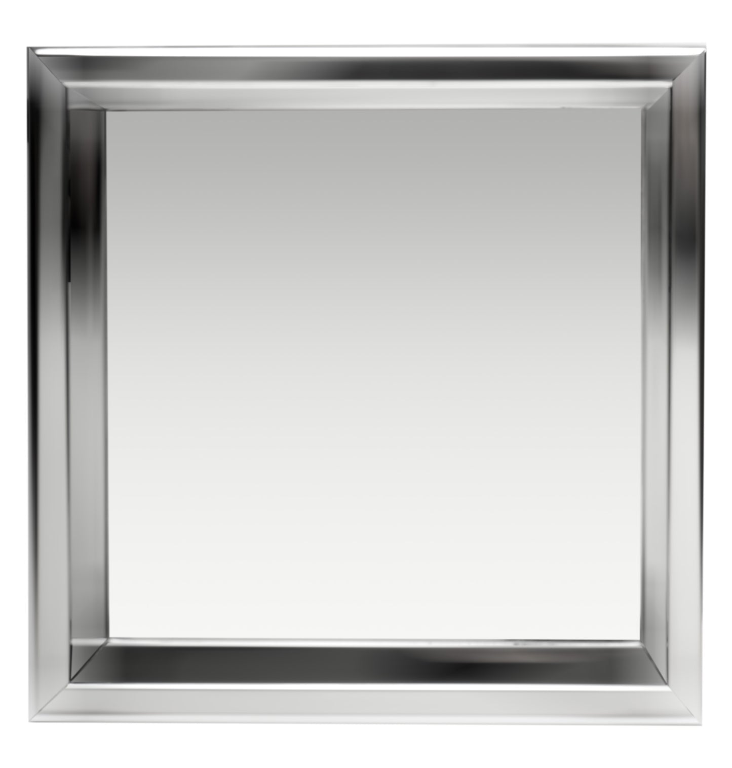 ALFI brand ABN1212-PSS 12 x 12 Polished Stainless Steel Square Single Shelf Bath Shower Niche