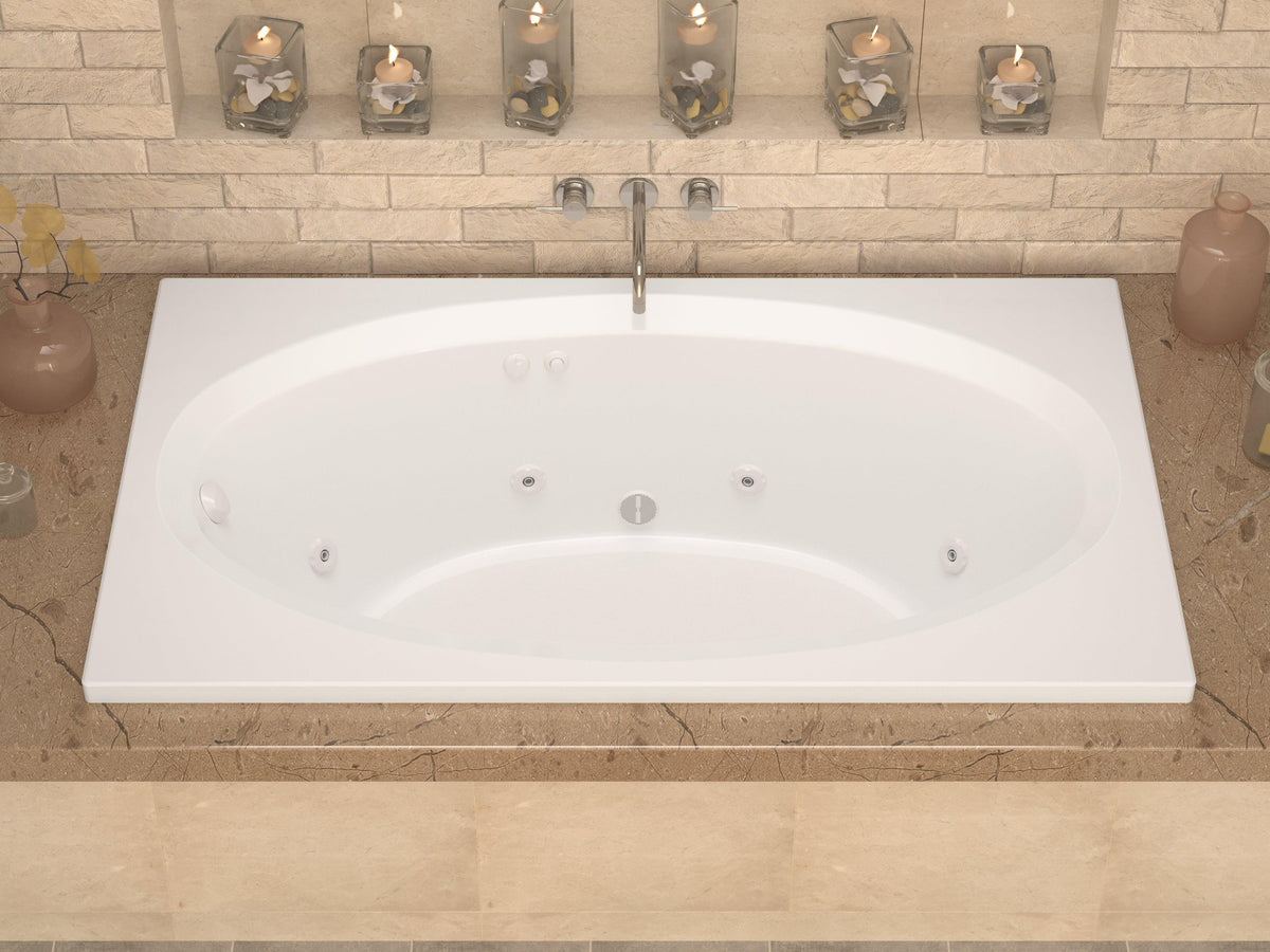 Atlantis Whirlpools Vogue 42 x 60 Rectangular Whirlpool Jetted Bathtub