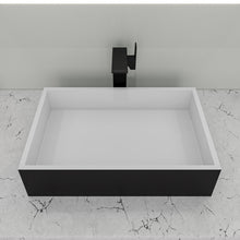 Load image into Gallery viewer, ALFI brand AB1475-BM Black Matte Single Hole Tall Bathroom Faucet