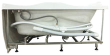 Load image into Gallery viewer, EAGO AM125ETL 5 ft Corner Acrylic White Whirlpool Bathtub for Two w Fixtures