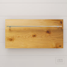 Load image into Gallery viewer, ALFI brand ABTW3216H 32&quot;x16&quot; Live Edge Cedar Wood Towel Warmer