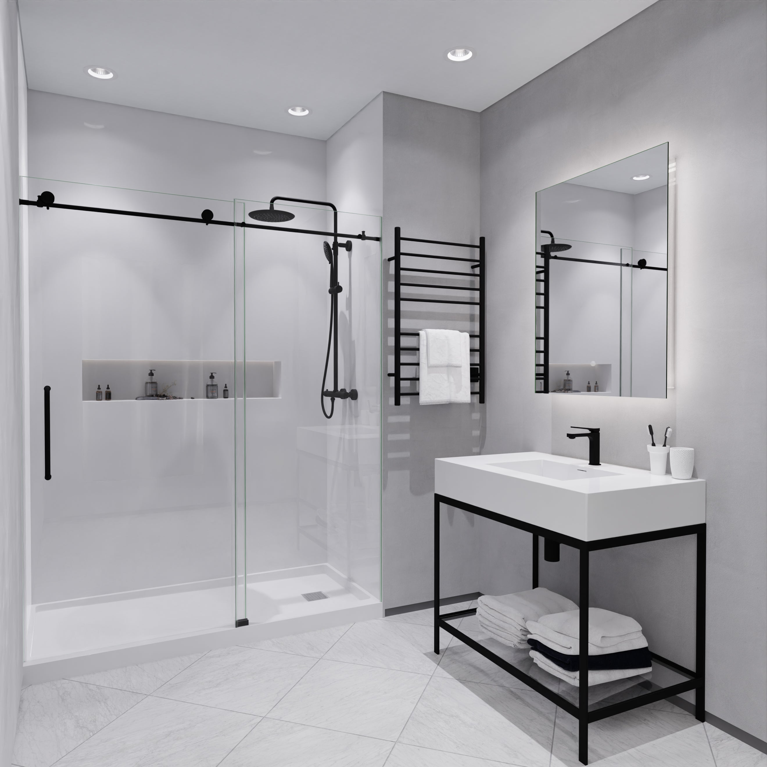 ANZZI Single Handle Single Hole Bathroom Faucet With Pop-up Drain