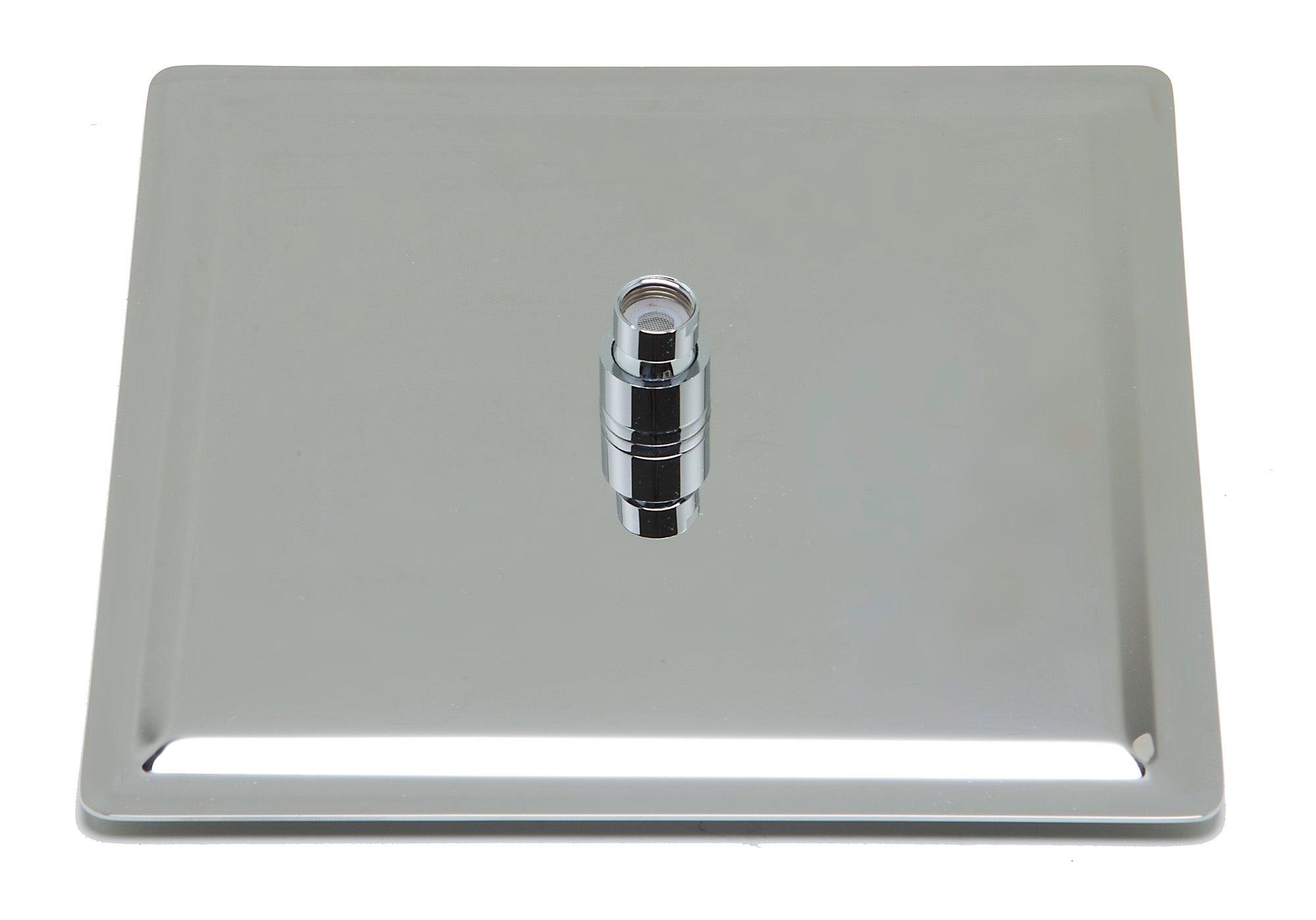 ALFI brand RAIN12S-PSS Solid Polished Stainless Steel 12" Square Ultra Thin Rain Shower Head