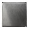 ALFI brand ABN1616-PSS 16 x 16 Polished Stainless Steel Square Single Shelf Bath Shower Niche