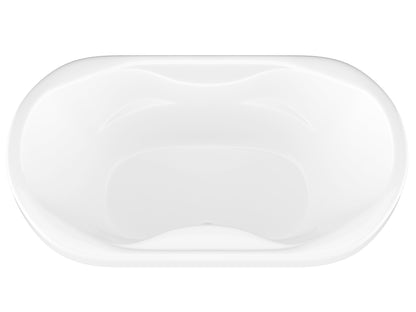 Atlantis Whirlpools Indulgence 41 x 70 Oval Soaking Bathtub