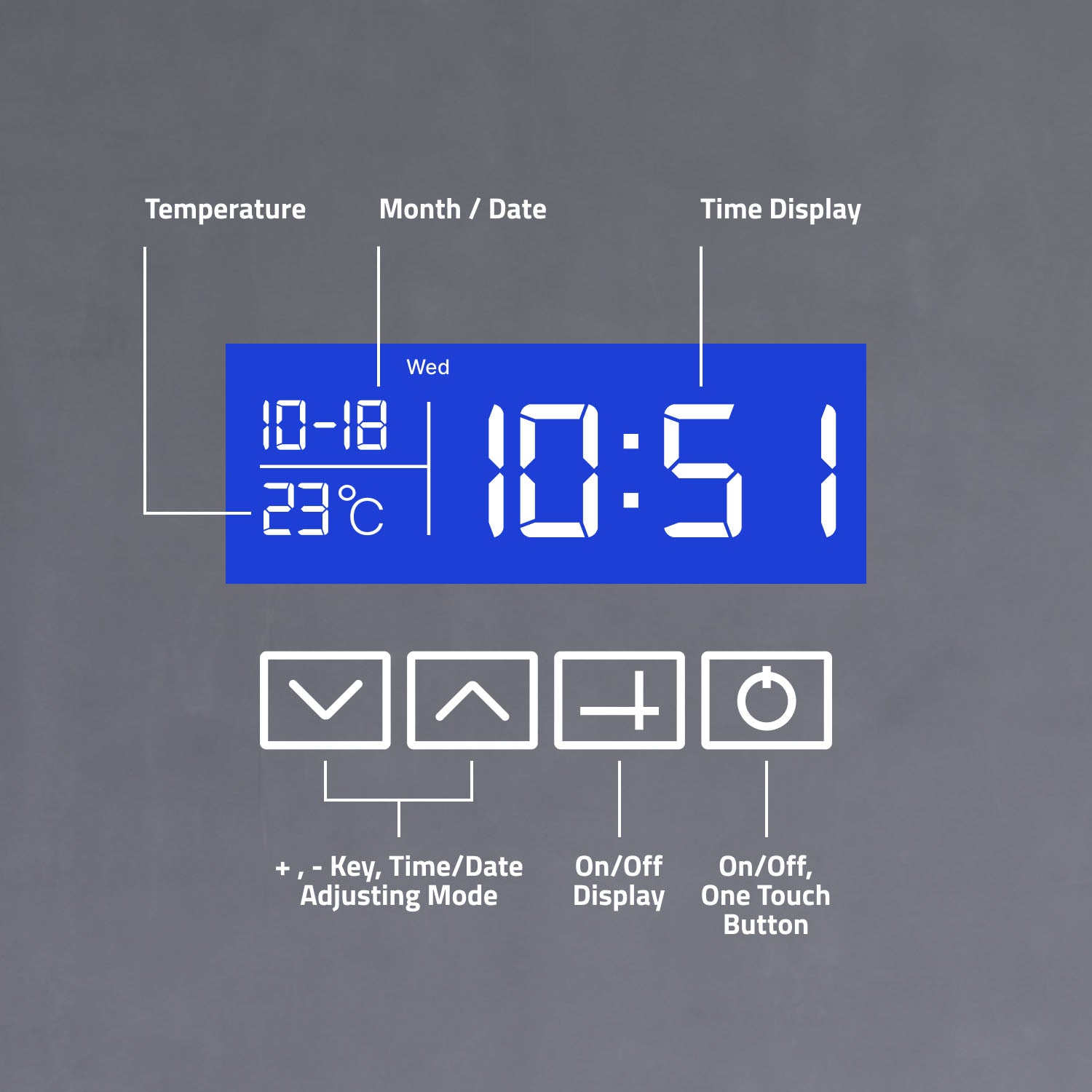 ANZZI 24-in. x 31-in. LED Front/Back Light Magnifying Bathroom Mirror w/Defogger