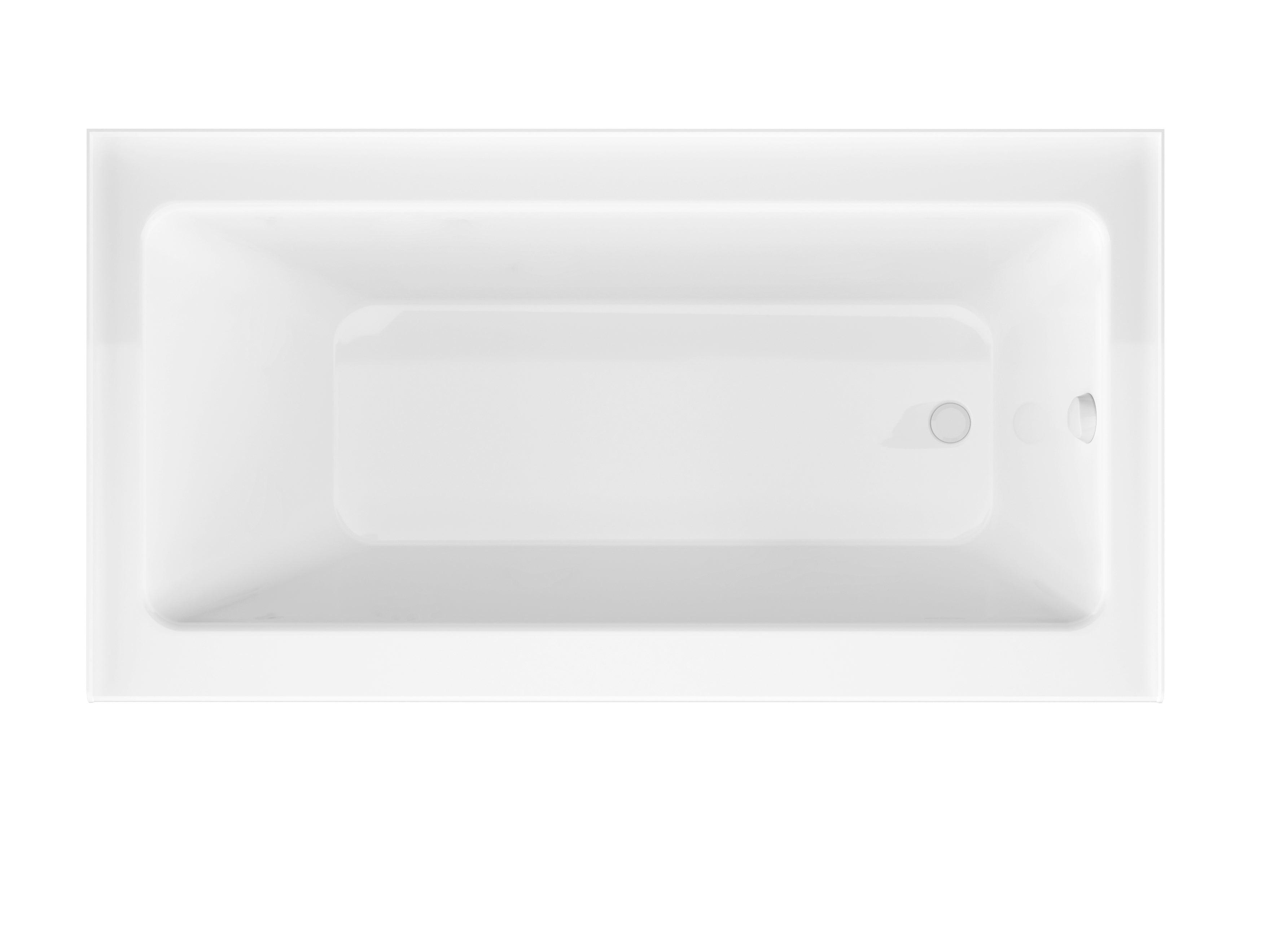 Atlantis Whirlpools Soho 32 x 60 Front Skirted Tub - Acrylic, Alcove Installation