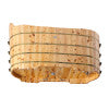 Load image into Gallery viewer, ALFI brand AB1103 59&quot; Free Standing Cedar Wood Bathtub with Bench