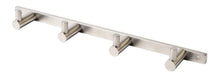 Load image into Gallery viewer, ALFI brand AB9528-BN Brushed Nickel Wall Mounted 4 Prong Robe / Towel Hook