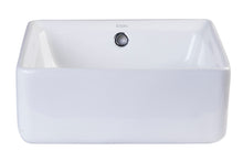 Load image into Gallery viewer, EAGO BA130  15&quot; Square Ceramic Above Mount Bathroom Basin Vessel Sink