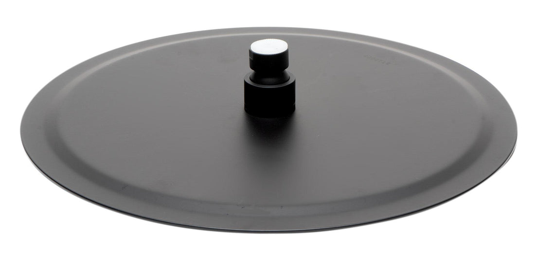 ALFI brand RAIN12R-BM Matte Black Stainless Steel 12" Round Ultra-Thin Rain Shower Head