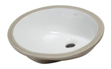 Load image into Gallery viewer, EAGO BC224 White Ceramic 18&quot;x15&quot; Undermount Oval Bathroom Sink