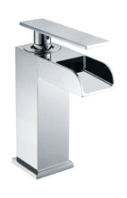 Load image into Gallery viewer, ALFI brand AB1598-PC Polished Chrome Single Hole Waterfall Bathroom Faucet