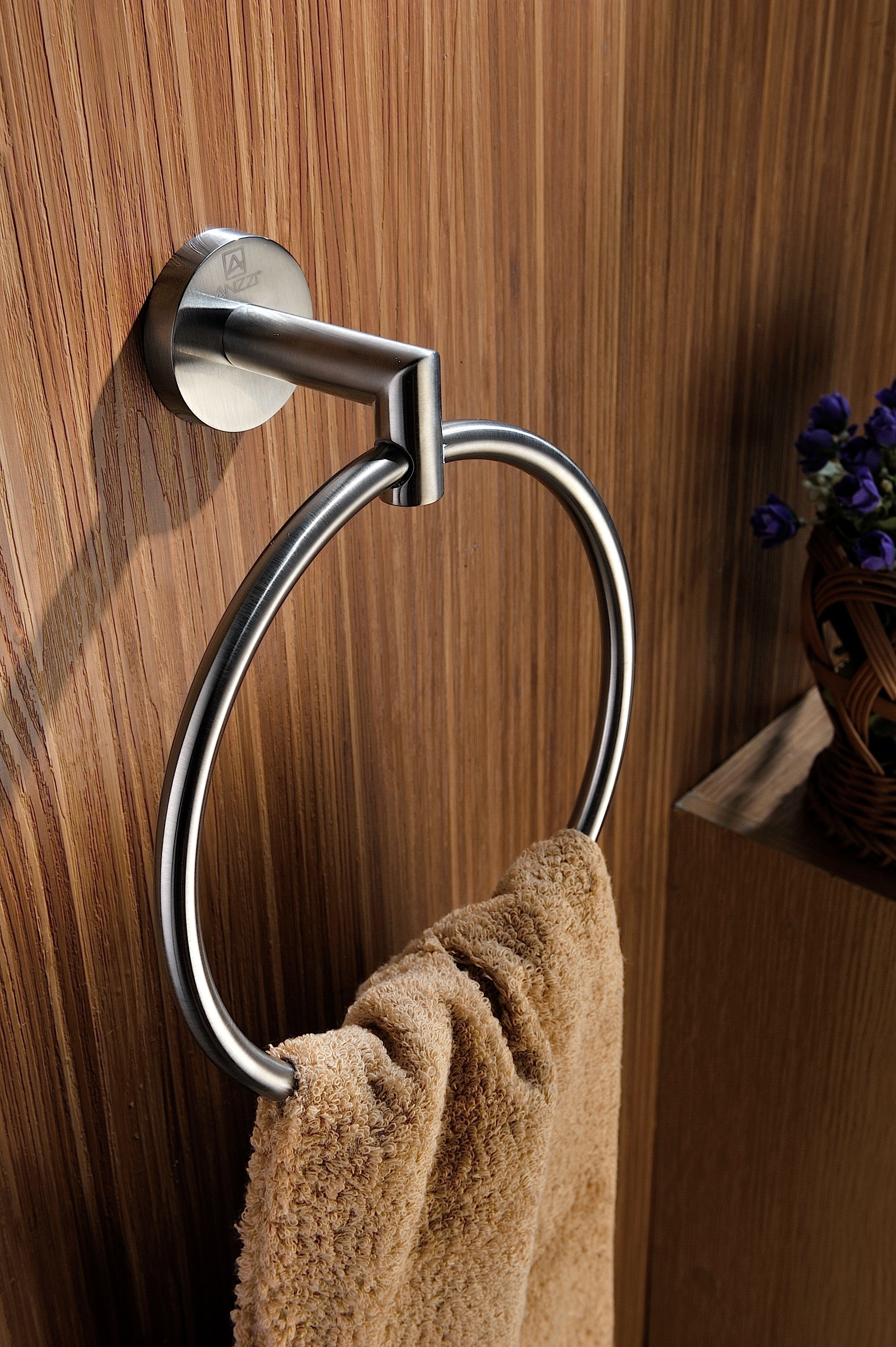 Caster 2 Series Towel Ring