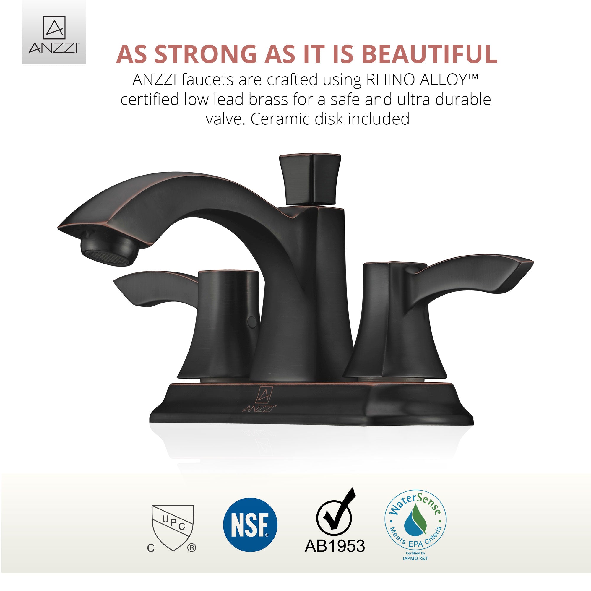 Vista Series 2-Handle Bathroom Sink Faucet