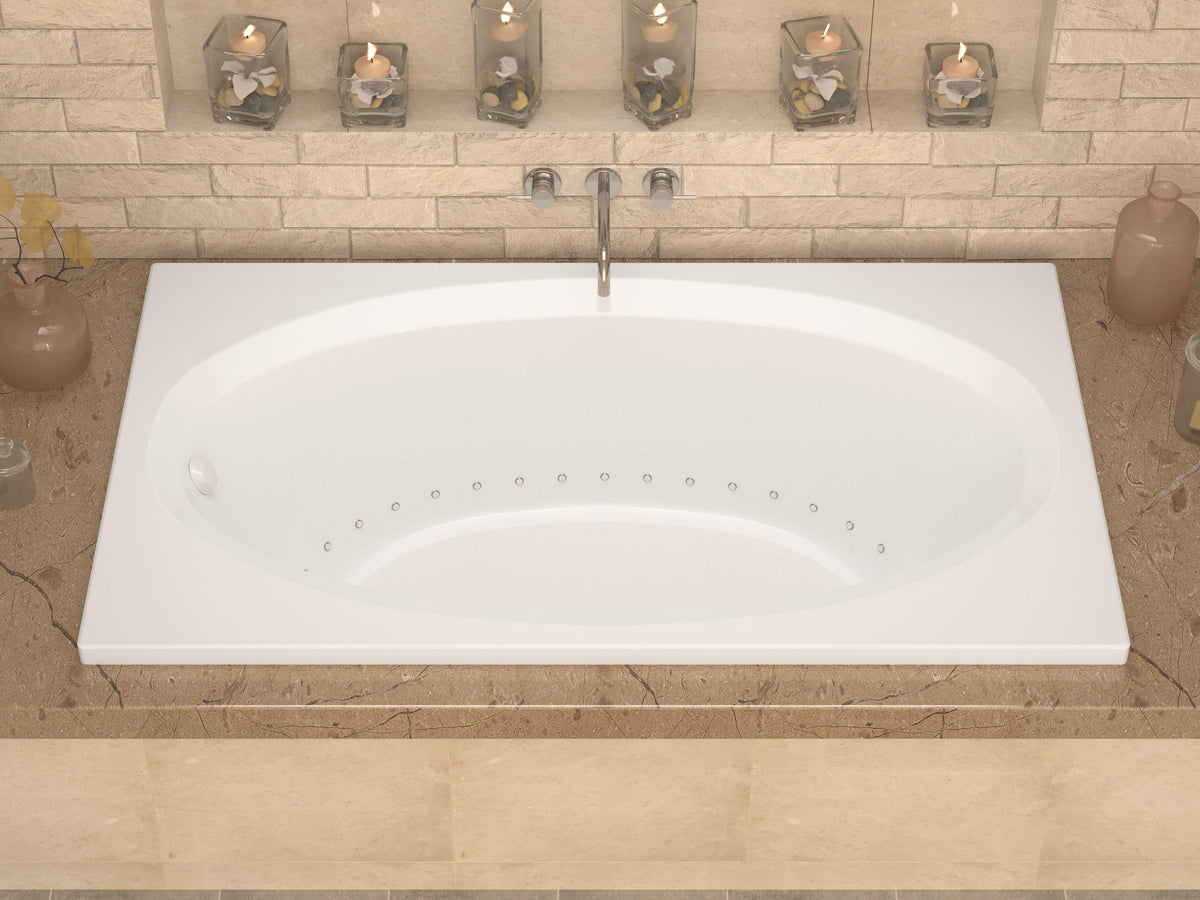 Atlantis Whirlpools Vogue 42 x 72 Rectangular Soaking Bathtub 4272VS