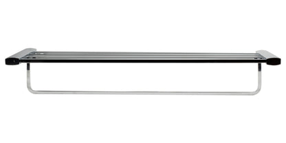 ALFI brand AB9539-PC Polished Chrome 24 inch Towel Bar & Shelf Bathroom Accessory