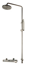 Load image into Gallery viewer, ALFI brand AB2867-BN Brushed Nickel Round Style Thermostatic Exposed Shower Set