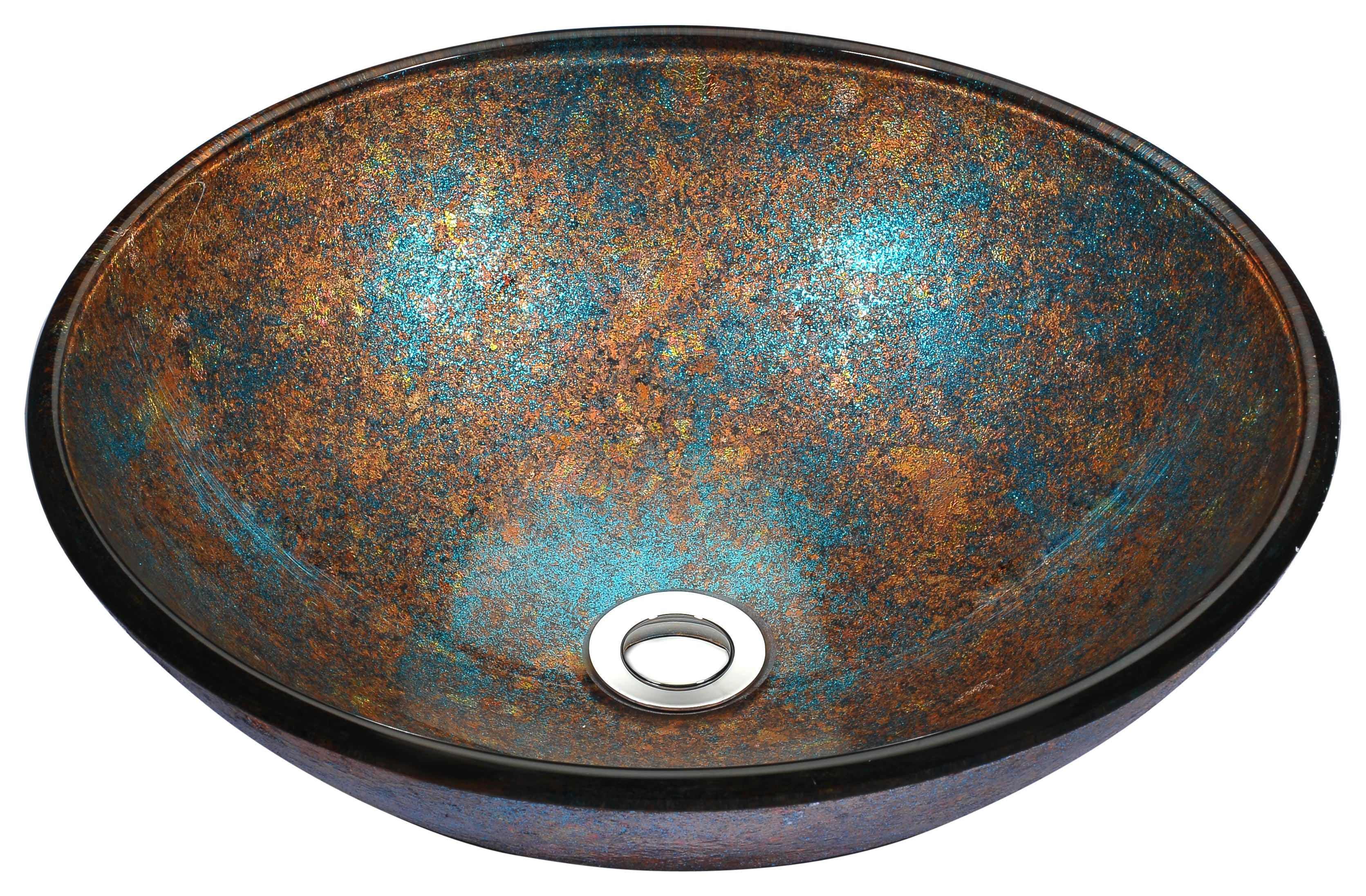 Stellar Series Deco-Glass Vessel Sink