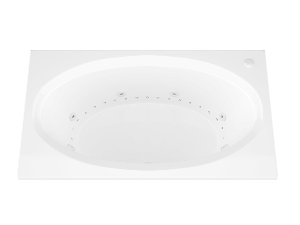 Atlantis Whirlpools Vogue 42 x 72 Rectangular Air & Whirlpool Jetted Bathtub