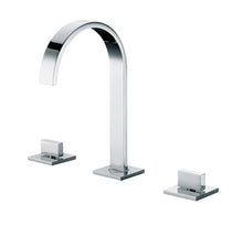 Load image into Gallery viewer, ALFI brand AB1336-PC Polished Chrome Gooseneck Widespread Bathroom Faucet