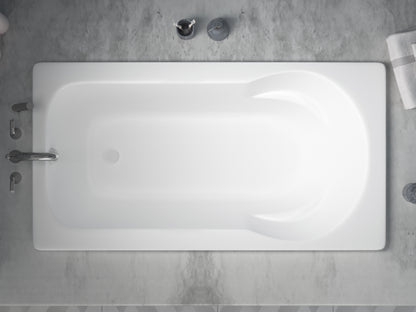 Atlantis Whirlpools Zepher 32 x 60 Rectangular Soaking Bathtub 3260ZS