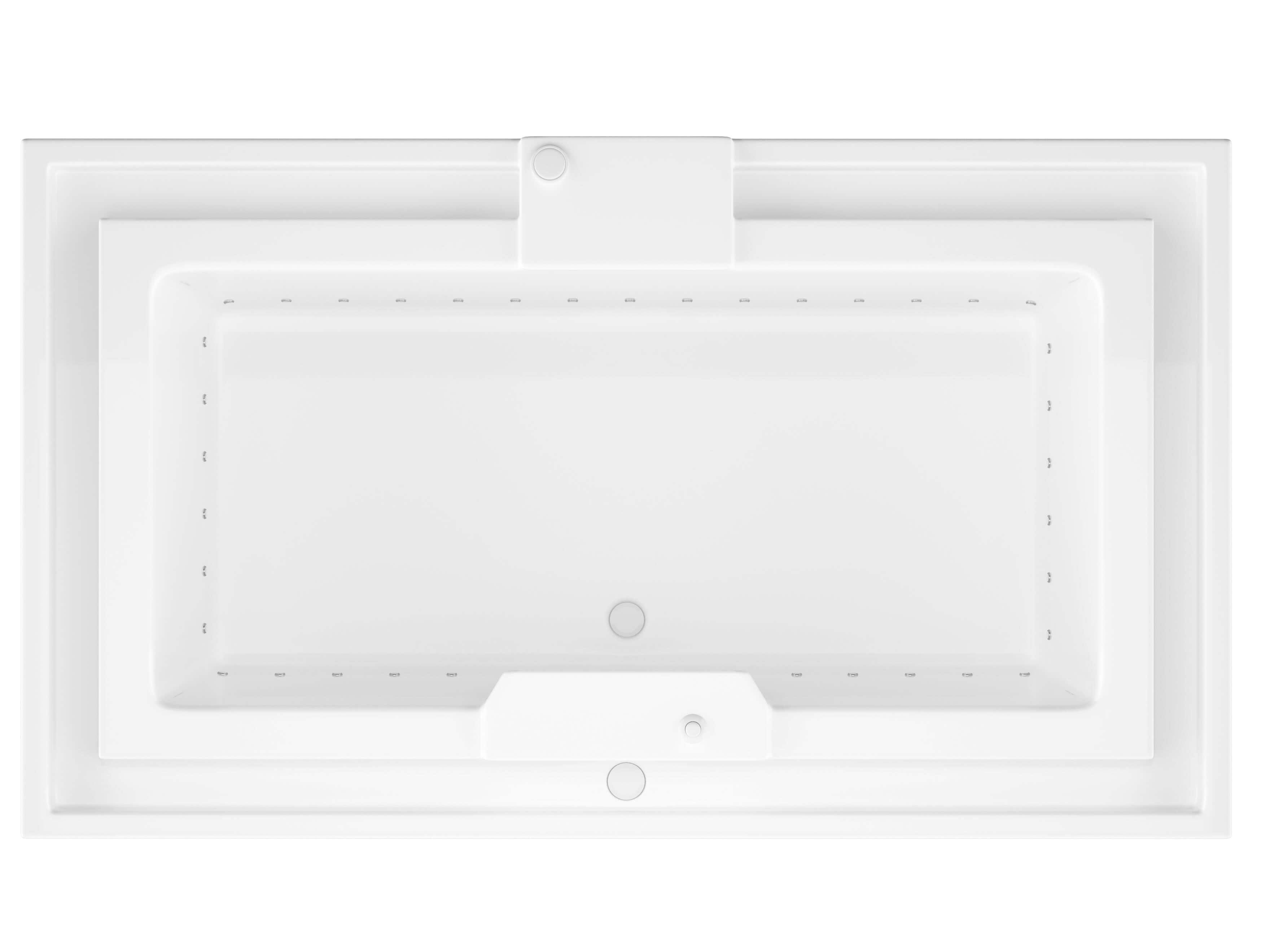 Atlantis Whirlpools Infinity 46 x 78 Endless Flow Air Jetted Bathtub