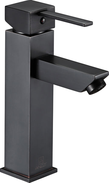 Pygmy Single Hole Single Handle Bathroom Faucet in Oil Rubbed Bronze