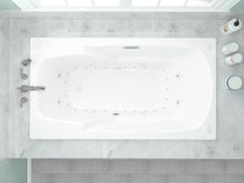 Load image into Gallery viewer, Atlantis Whirlpools Eros Deluxe 31.75 x 59in. Air &amp; Whirlpool Jetted White Bathtub