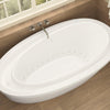 Atlantis Whirlpools Breeze 38 x 71 Oval Freestanding Air Jetted Bathtub