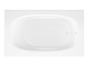 Atlantis Whirlpools Polaris 36 x 66 Rectangular Soaking Bathtub 3666PS