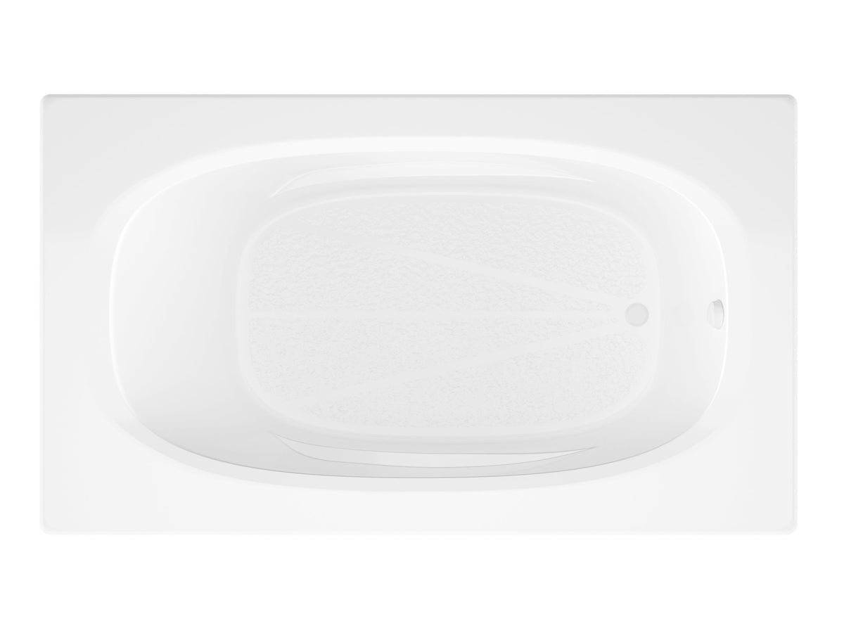Atlantis Whirlpools Polaris 42 x 72 Rectangular Soaking Bathtub 4272PS
