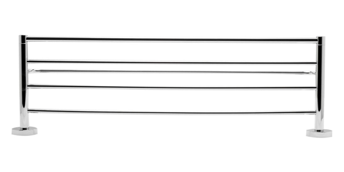 ALFI brand AB9538-PC Polished Chrome 26 inch Towel Bar & Shelf Bathroom Accessory